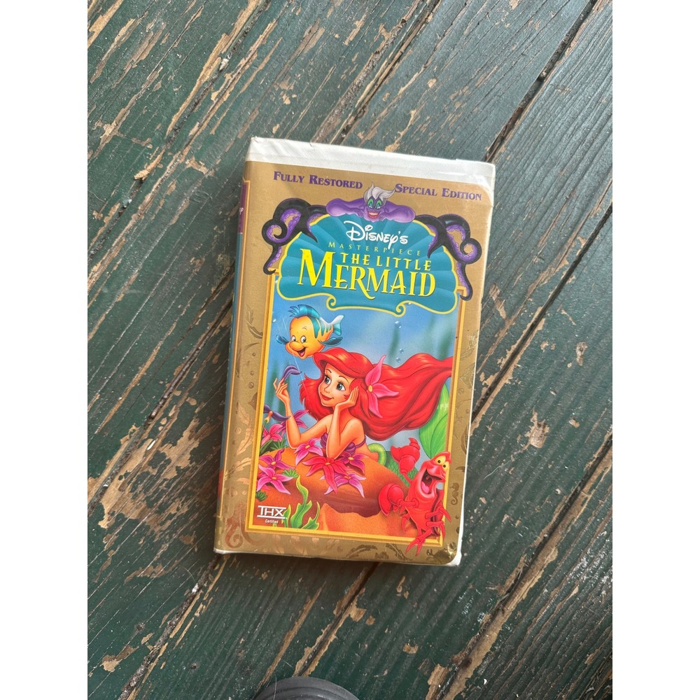 Disney The Little Mermaid VHS Special Edition Masterpiece THX Fully Restored